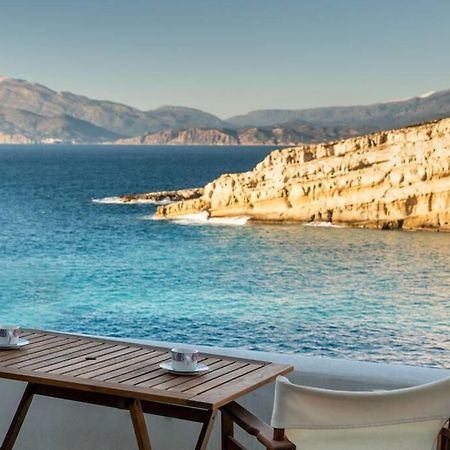 Nostos Cave Seaview Apartment 마탈라 외부 사진