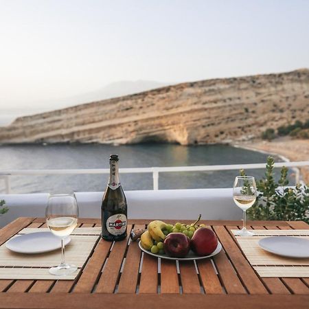 Nostos Cave Seaview Apartment 마탈라 외부 사진