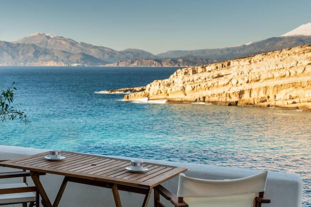 Nostos Cave Seaview Apartment 마탈라 외부 사진
